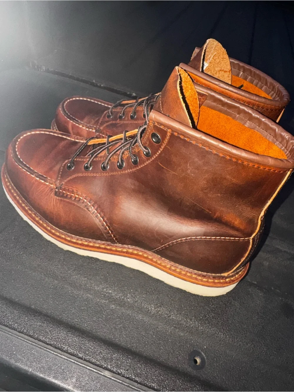 NEW!!! Red Wing Shoes Classic Moc 6-Inch Boot in Copper Brown WIDE